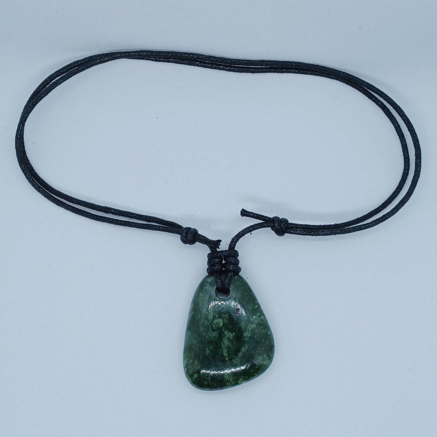 Jade statement necklace