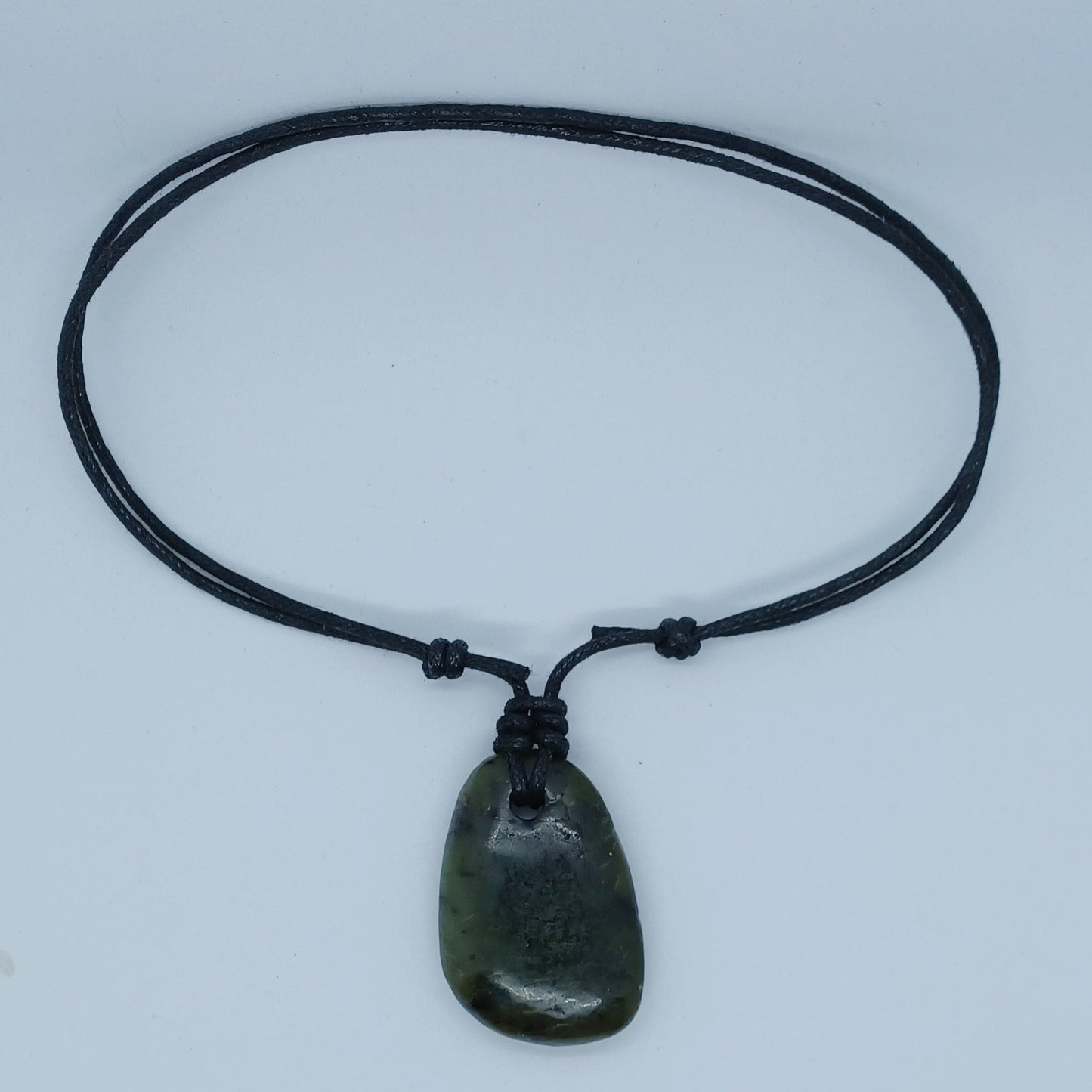 Jade gemstone statement necklace