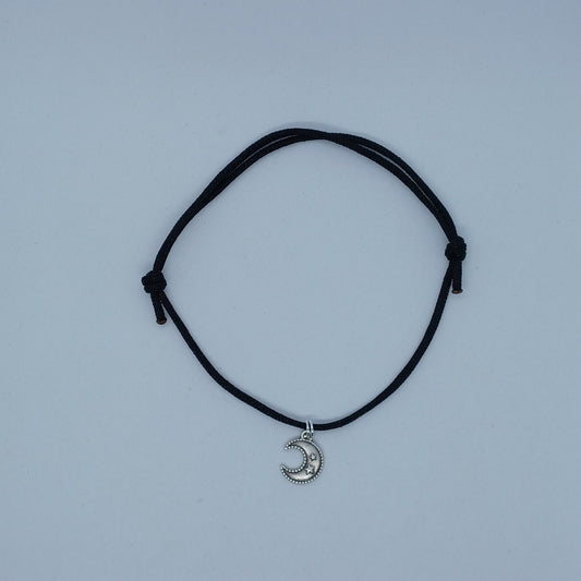 Cute crescent moon anklet