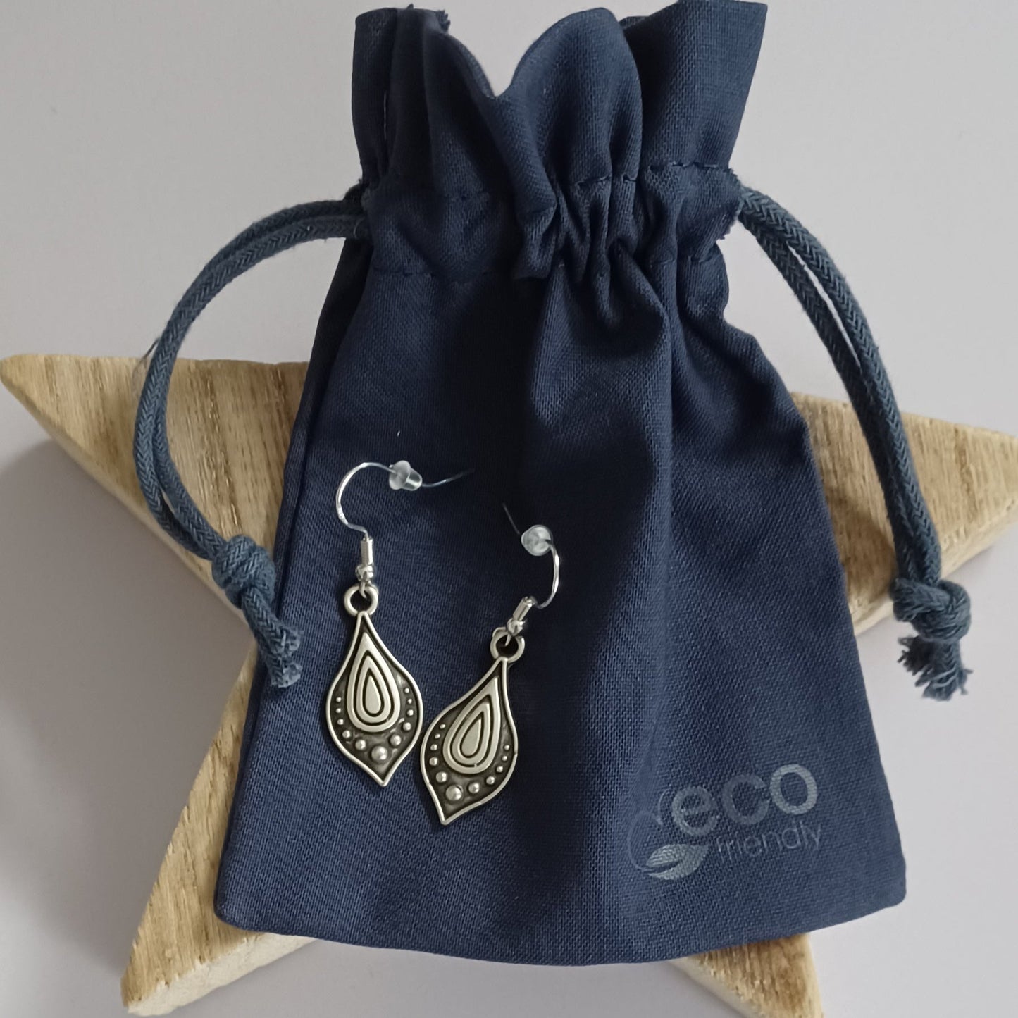 Cute silver dangle earrings