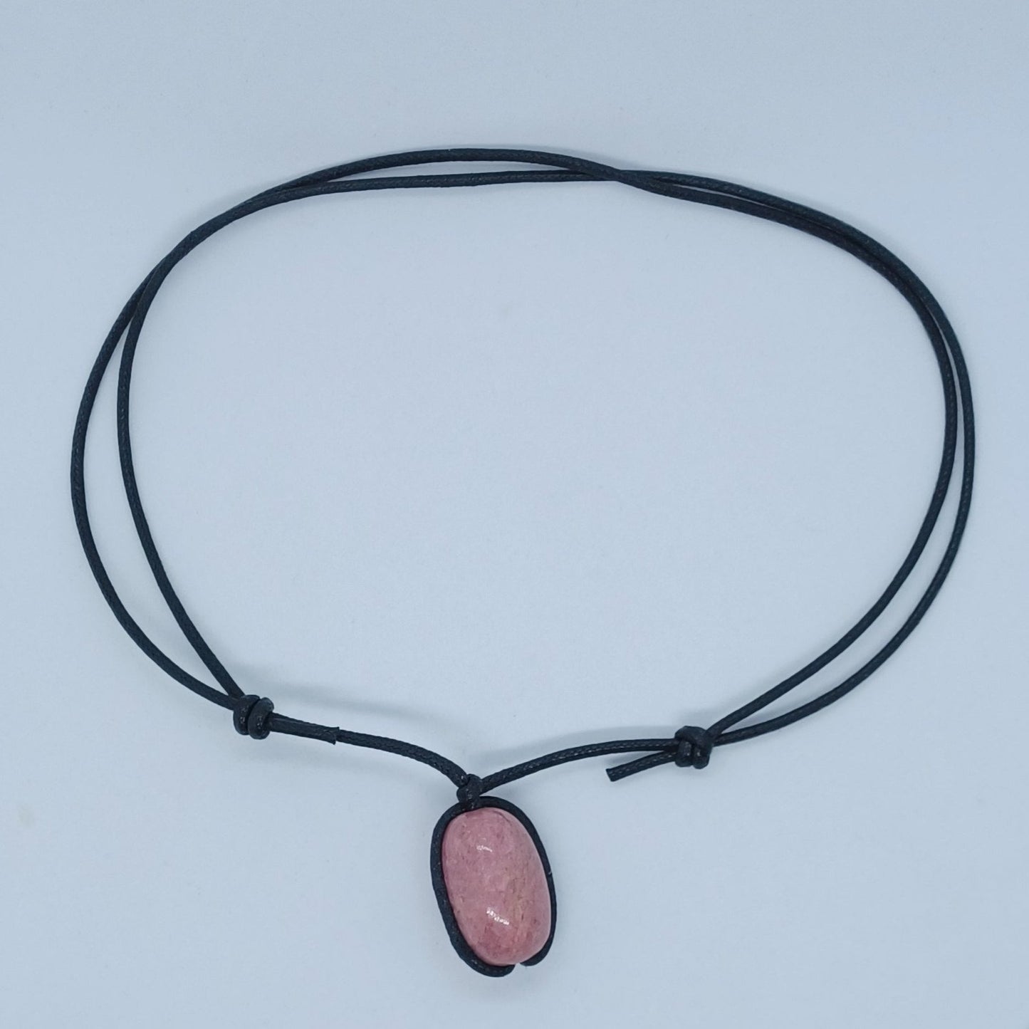 Rhodonite pendant necklace